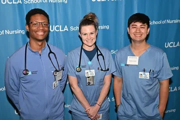 Nursing students at the 2023 scholarship luncheon